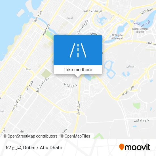 شارع 62 map