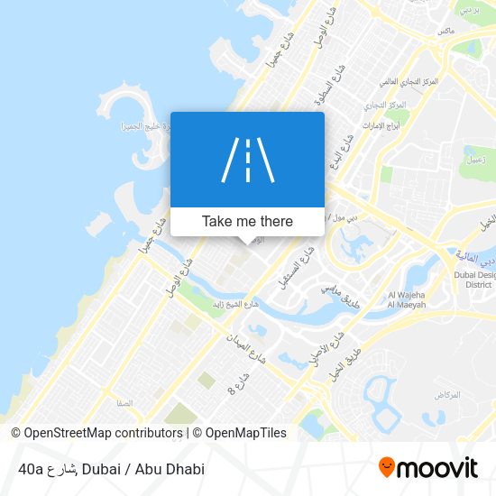 40a شارع map