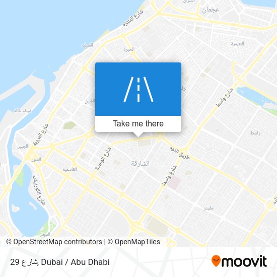 شارع 29 map