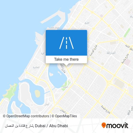 شارع قتادة بن النعمان map