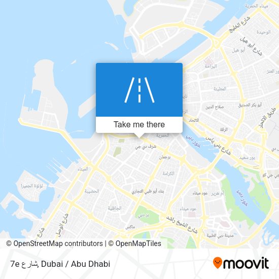 7e شارع map