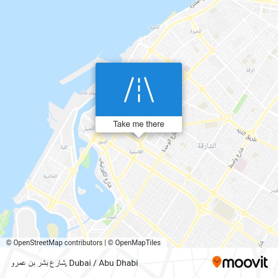 شارع بشر بن عمرو map