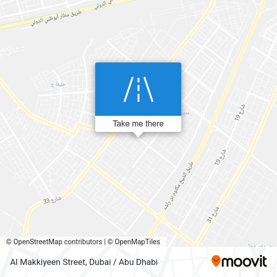 Al Makkiyeen Street map