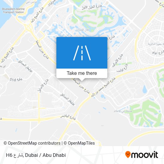 H6 شارع map