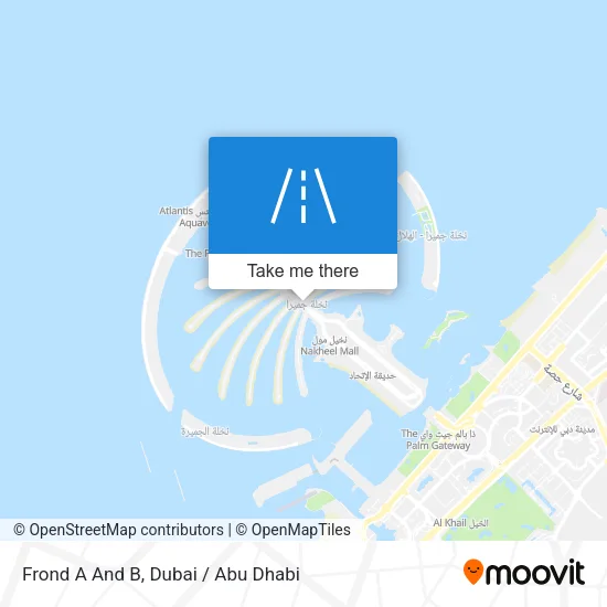 Frond A And B map