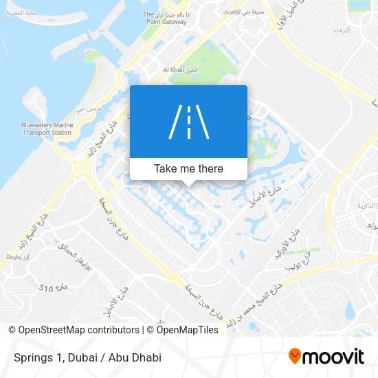 Springs 1 map