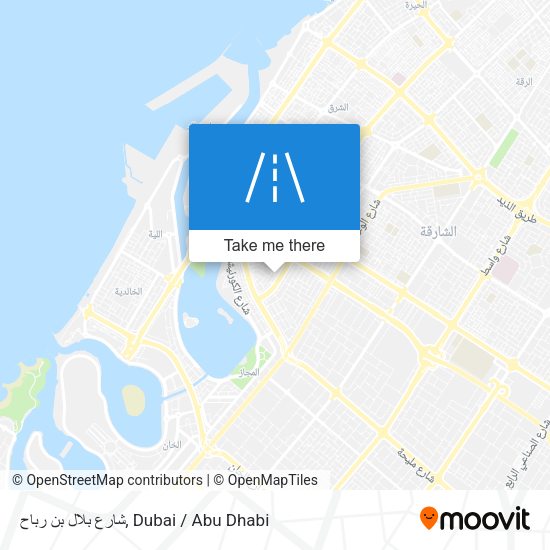 شارع بلال بن رباح map