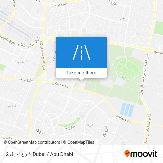 شارع الغزال 2 map
