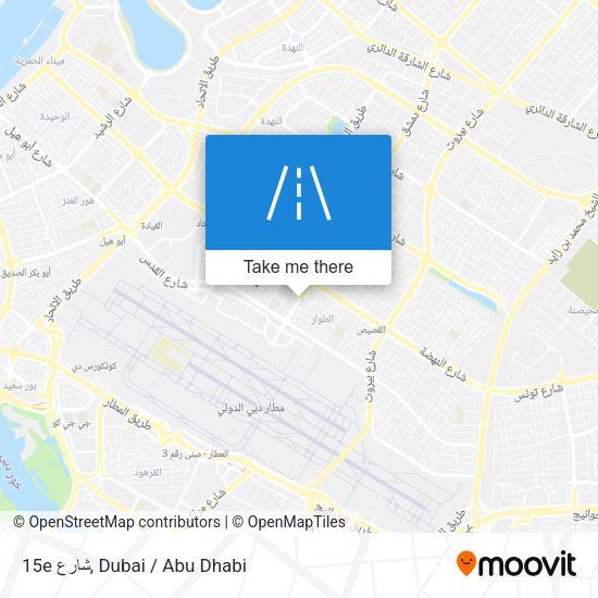 15e شارع map