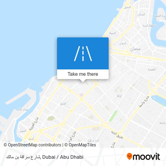 شارع سراقة بن مالك map