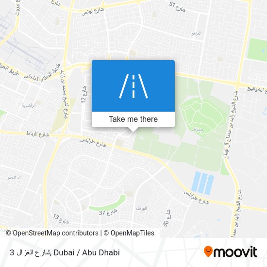شارع الغزال 3 map