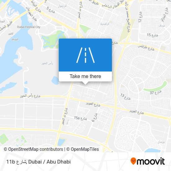 11b شارع map