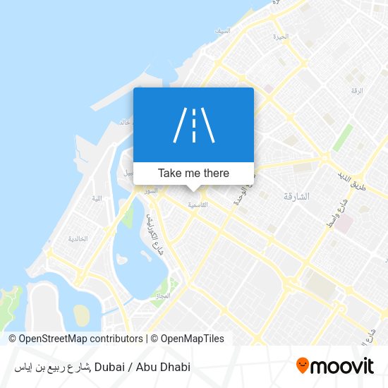 شارع ربيع بن إياس map