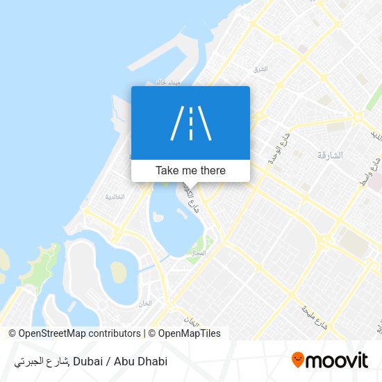 شارع الجبرتي map