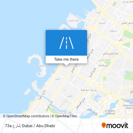 73a شارع map