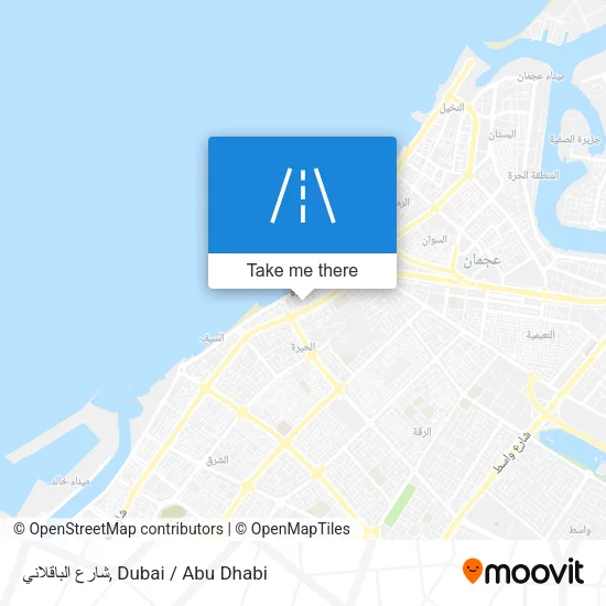 شارع الباقلاني map
