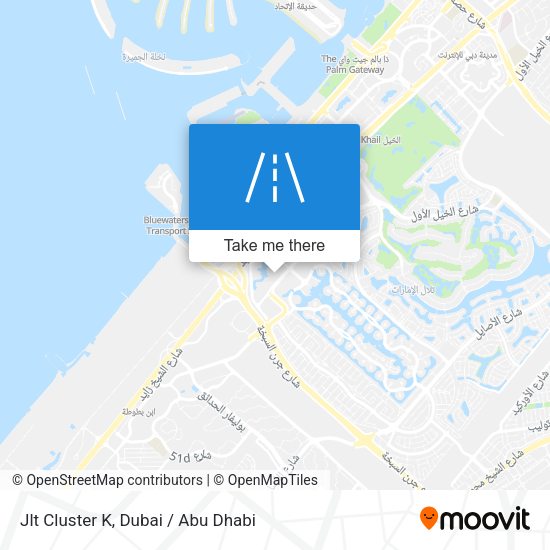 Jlt Cluster K map