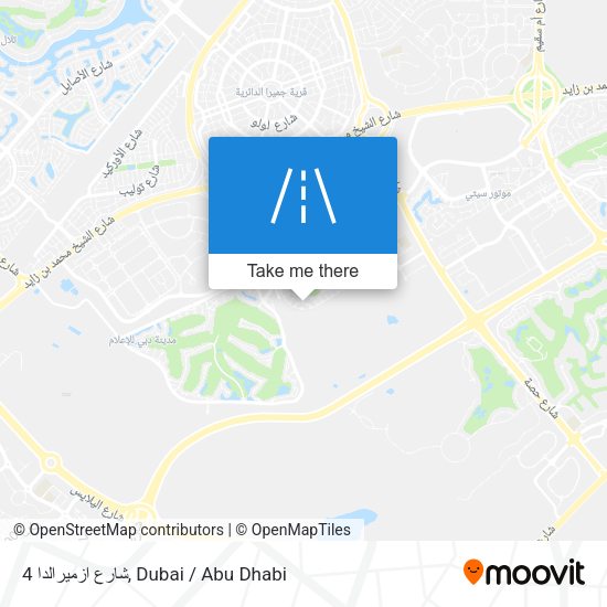 شارع ازميرالدا 4 map