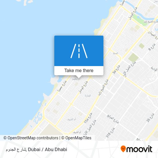 شارع الجدوم map