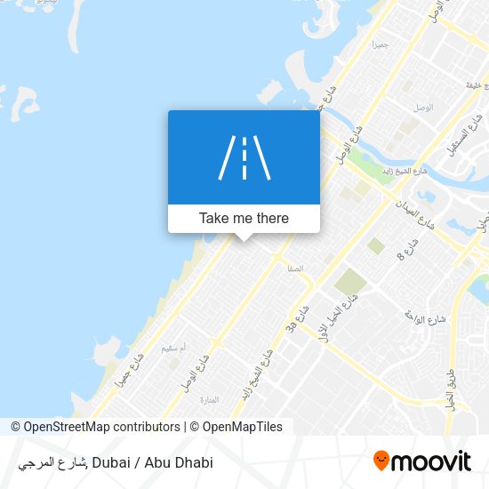 شارع المرجي map