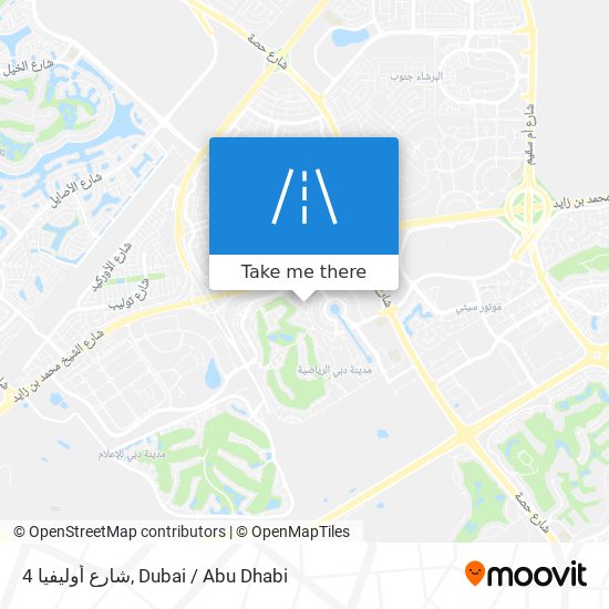 شارع أوليفيا 4 map