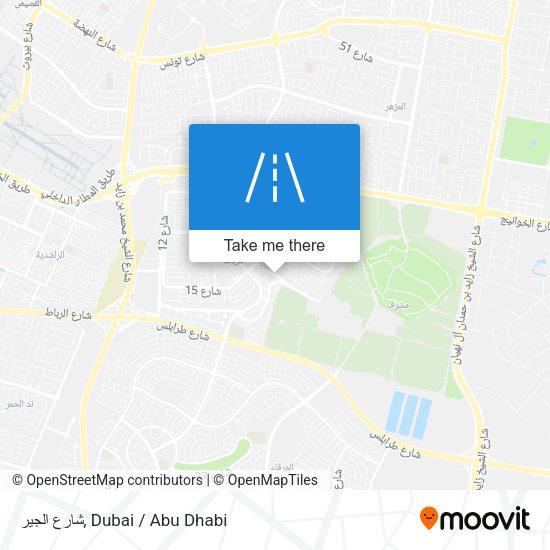شارع الجير map