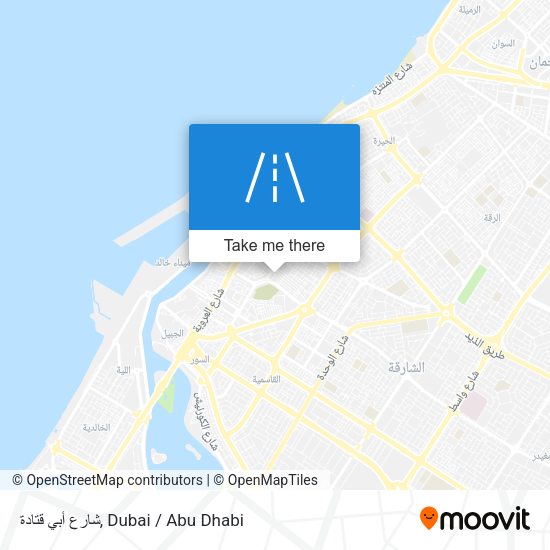 شارع أبي قتادة map