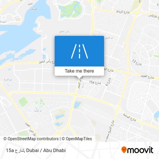 15a شارع map