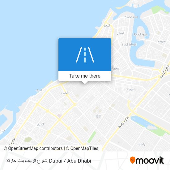شارع الرباب بنت حارثة map
