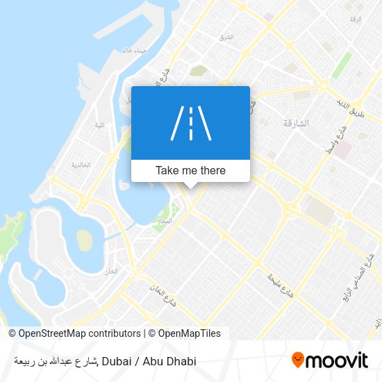 شارع عبدالله بن ربيعة map