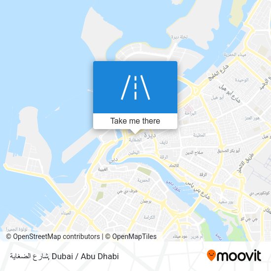شارع الضغاية map