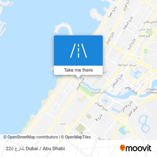 22c شارع map