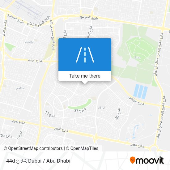 44d شارع map