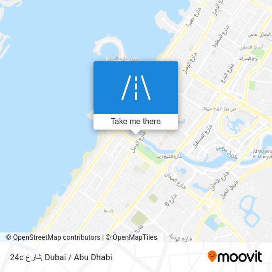24c شارع map