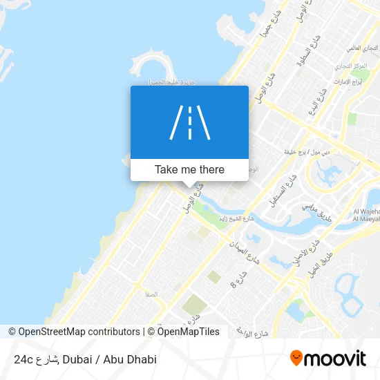 24c شارع map