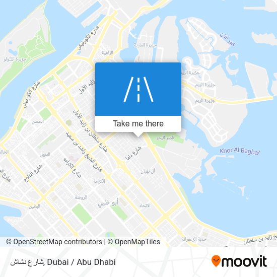 شارع نشاش map