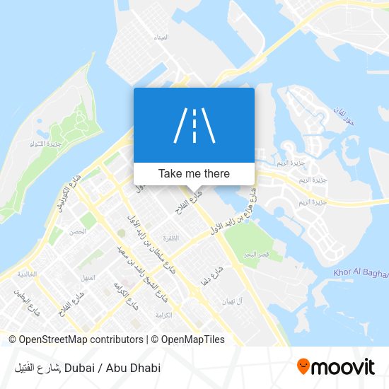 شارع الفَتِيل map