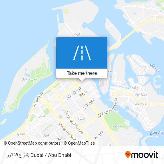 شارع الحَايُور map