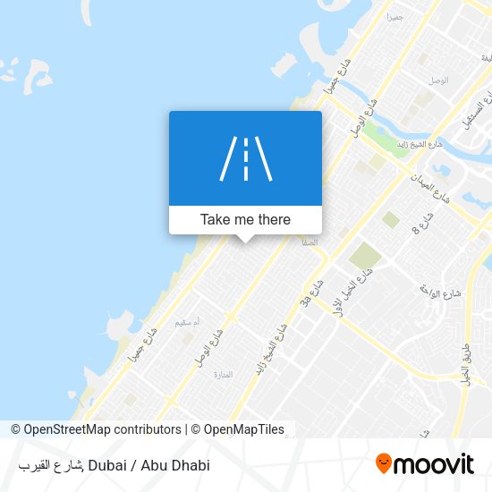 شارع القيرب map