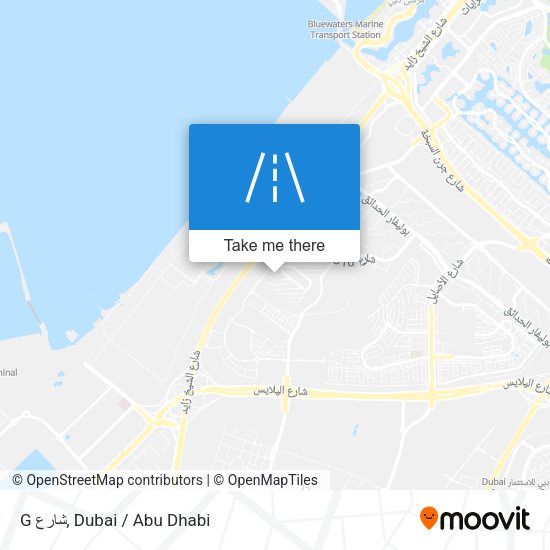 G شارع map
