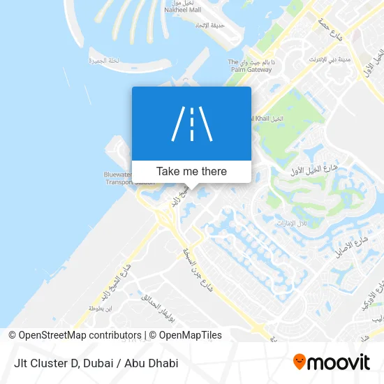 Jlt Cluster D map
