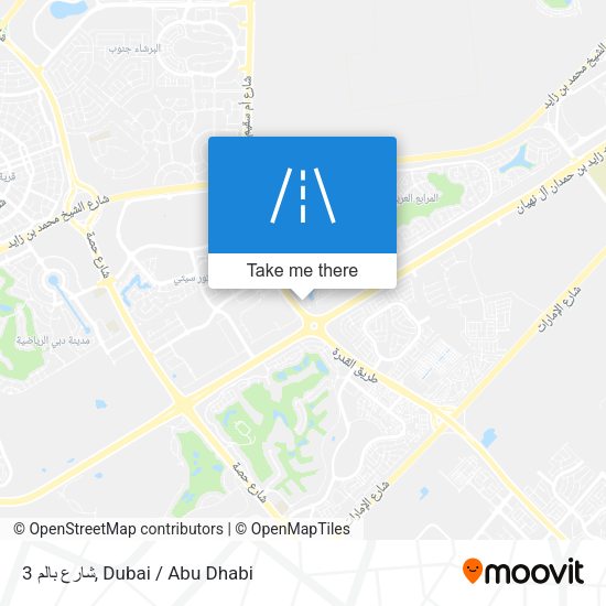 شارع بالم 3 map