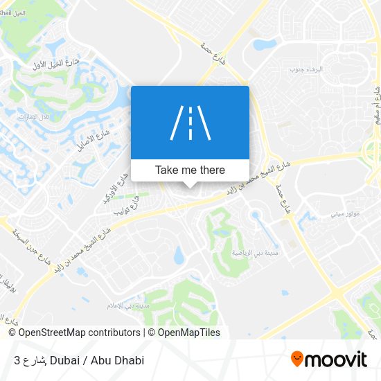 شارع 3 map