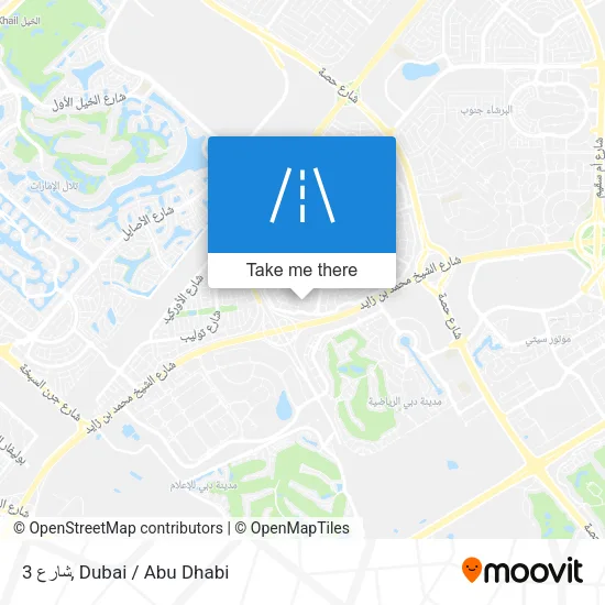شارع 3 map