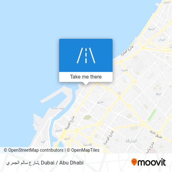 شارع سالم الجمري map