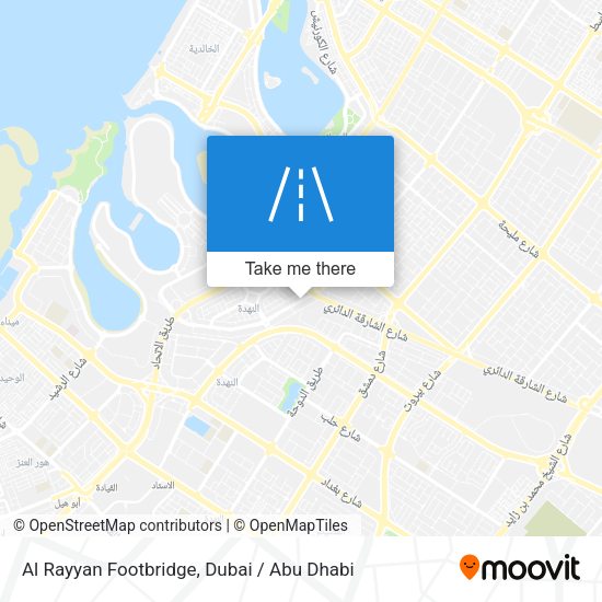 Al Rayyan Footbridge map
