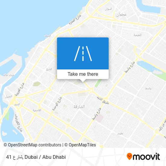 شارع 41 map