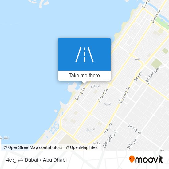 4c شارع map