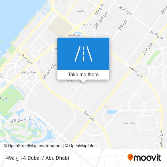 49a شارع map