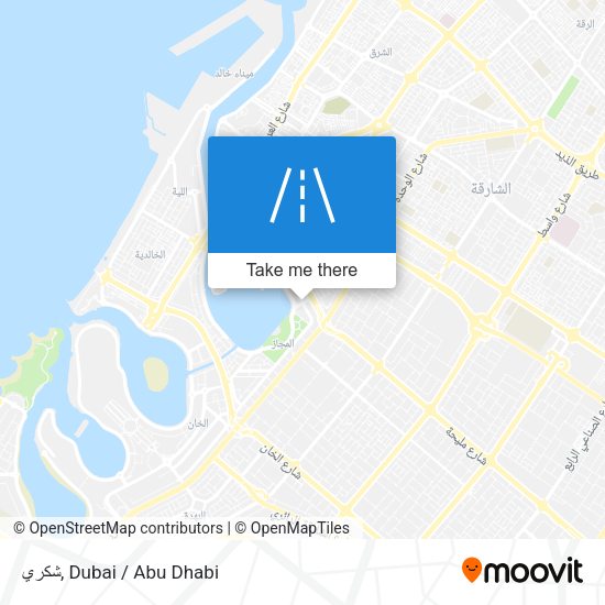 شكري map
